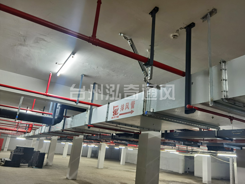 新型钢面镁质复合风管(耐火风管)